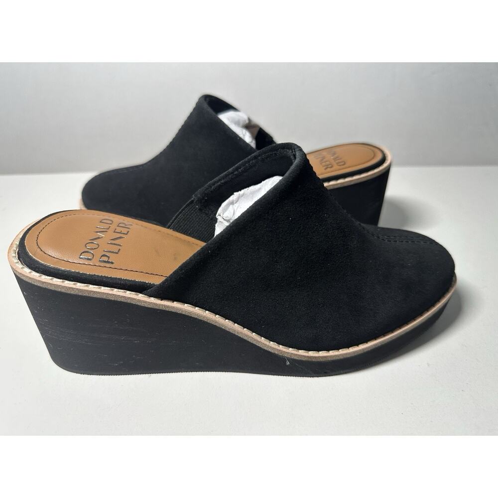 Donald J Pliner Women's Janella Platform Wedge Mule Elegant Slip-Ons Sz 7